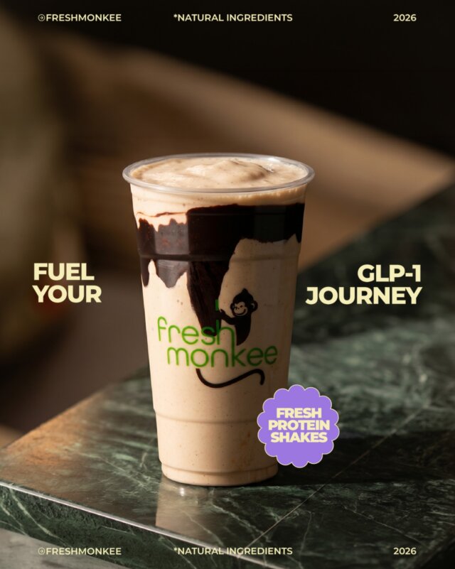 On a GLP-1? protein isn't optional 💪

Fresh Monkee delivers exactly what your body needs: premium protein, natural ingredients, no extra sugar added🧋

👉Real nutrition that works with your journey, not against it.