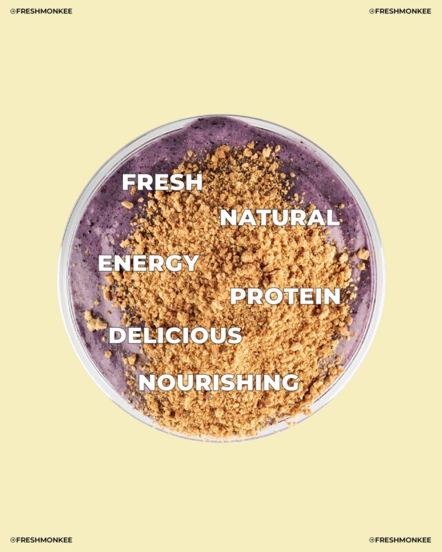 Meet the Blueberry Pie 🫐🥧 

Packed with antioxidants, real protein, and natural ingredients to fuel your body and keep you feeling strong💪🧋